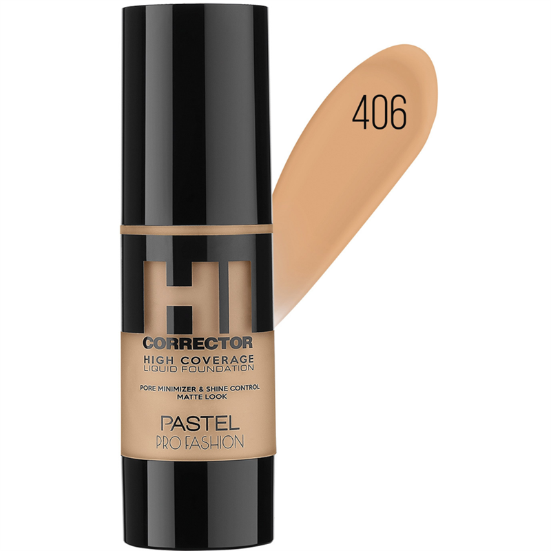 Pastel Profashion Hi Corrector High Coverage Fondöten 406