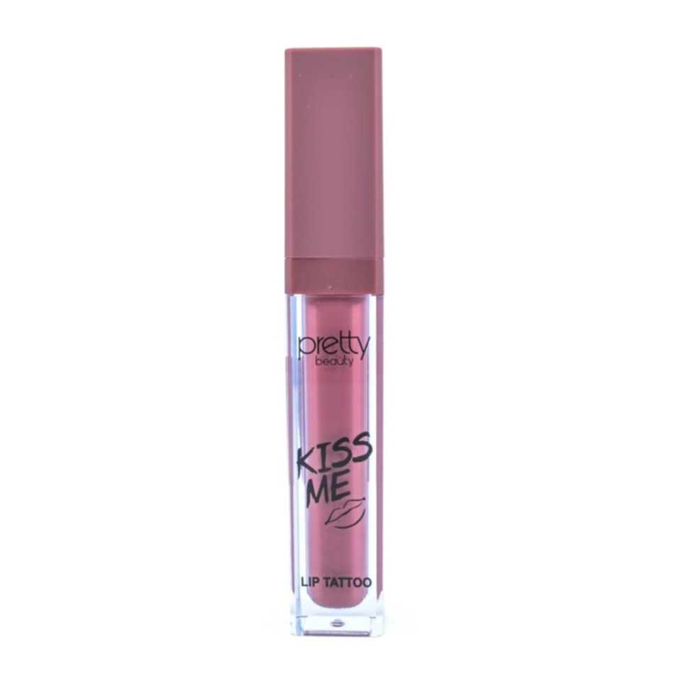 Pretty Beauty Kiss Mee Lip Tattoo 24 Saat Kalıcı Mat Likit Ruj Pb156 No:8