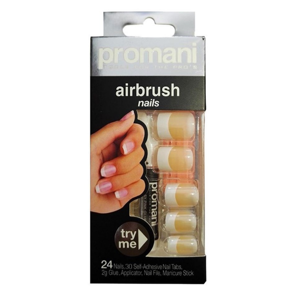 Promani Takma Tırnak French Moon 5007