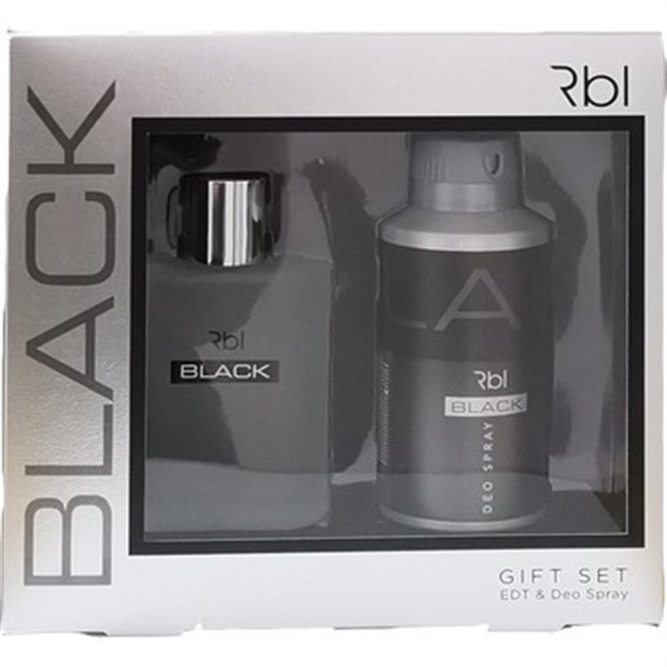Rebul Black Set Parfüm 100 ml + Deodorant Spray 150 ml