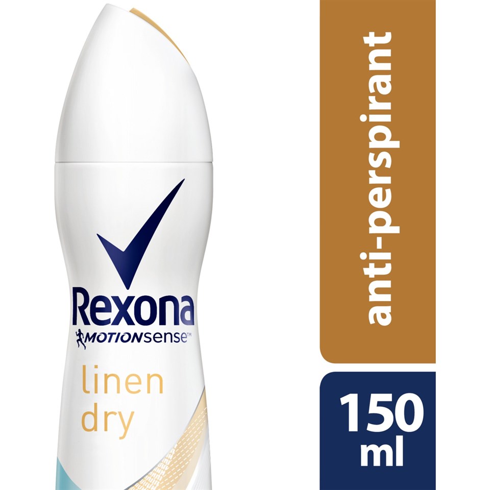 Rexona Deodorant Sprey Linen Dry 150 ml