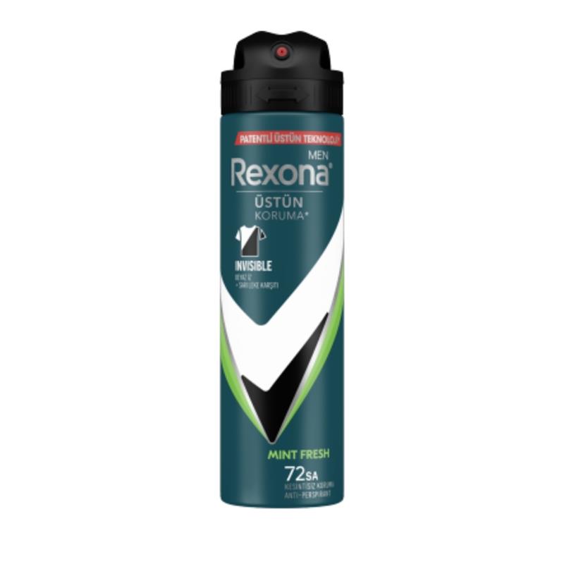 Rexona Men Mint Fresh Antiperspirant Erkek Sprey Deodorant 150 ml