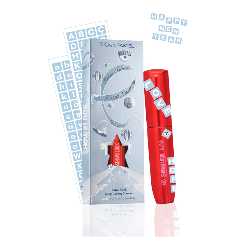 SHOW BY PASTEL SHOW YOUR LOOK 24H LONG LASTING VOLUME MASCARA NEW YEAR CONCEPT