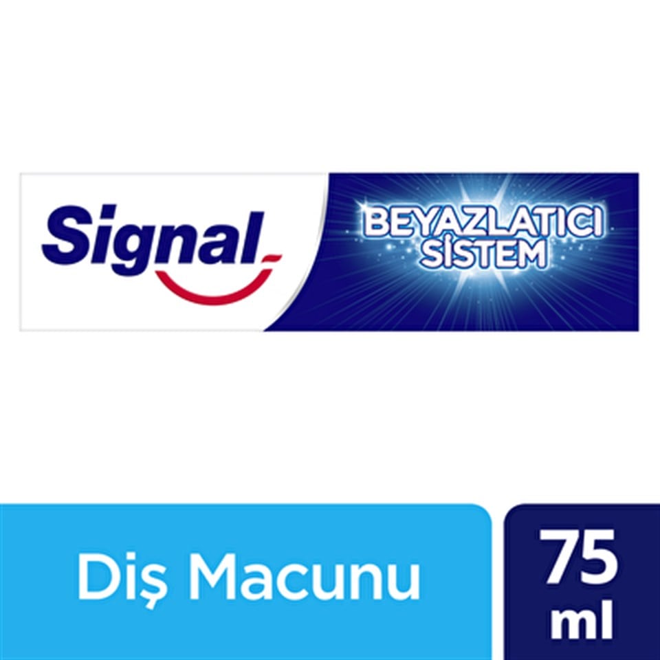 Signal Beyazlatıcı Sistem Diş Macunu 75 ml