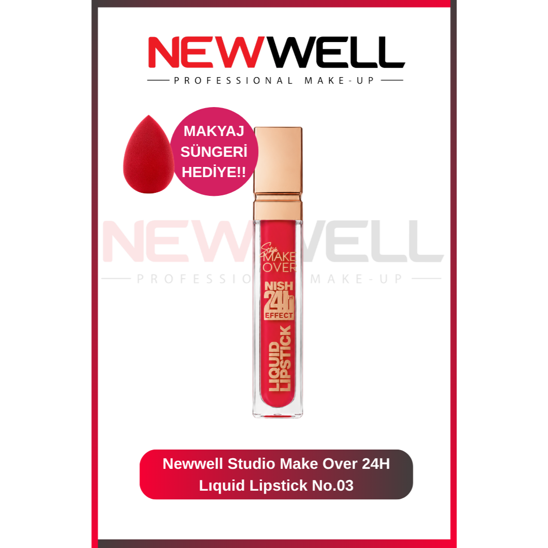 Studio Make Over 24H Lıquid Lipstick No.04