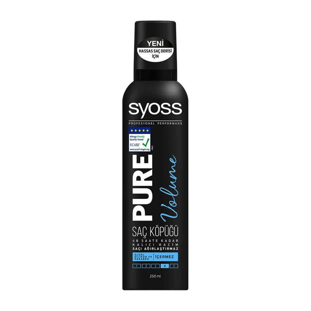 Syoss Pure Volume Saç Köpüğü 250 ml