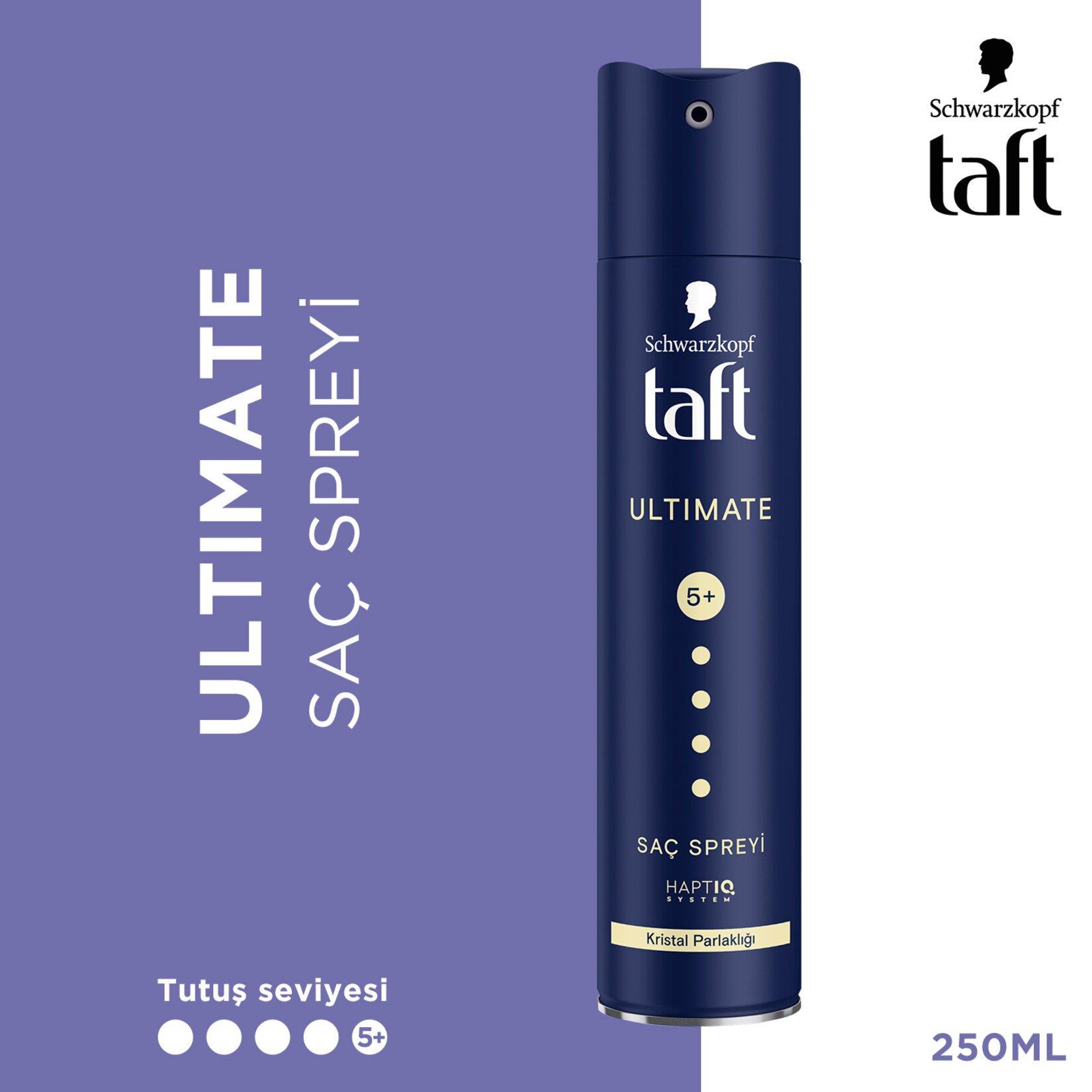 Taft Saç Spreyi Ultimate En Güçlü 5+ 250 Ml