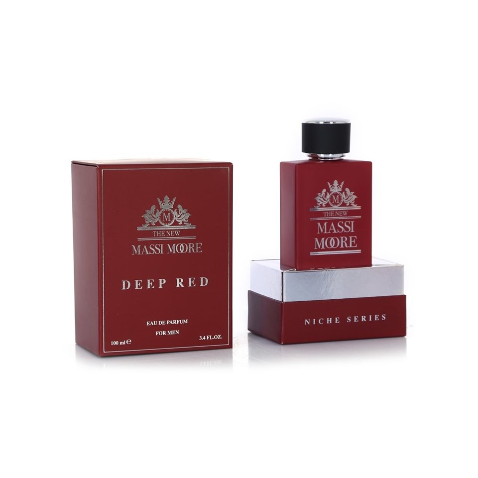 The New Massimoore Niche Series Deep Red Erkek Parfümü 100 ML