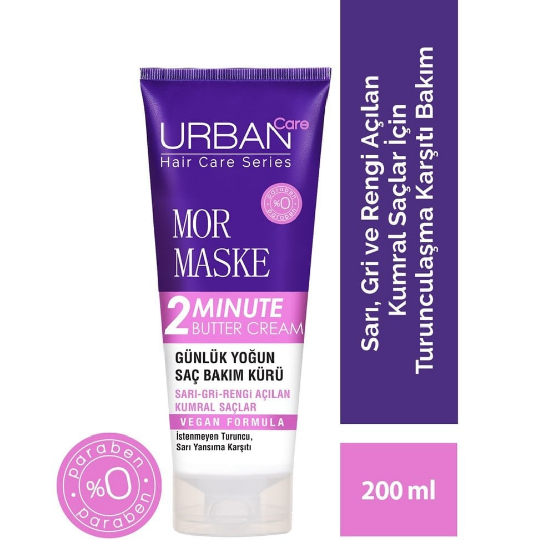 Urban Care Mor Saç Maskesi 200 ml