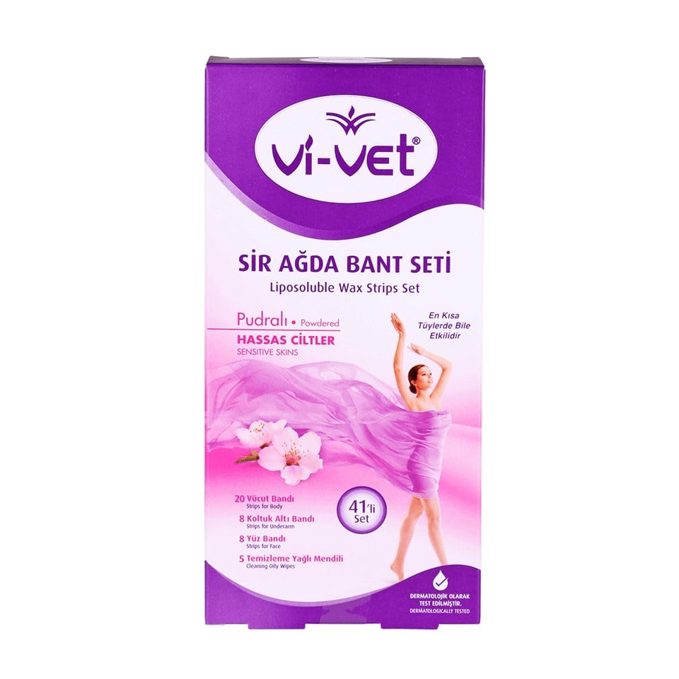 Vivet Sir Ağda Bandı Seti Pudralı 41 Adet