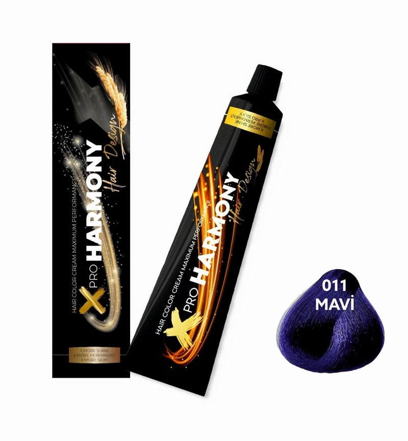X pro HARMONY SAÇ BOYASI 0.11 MAVİ
