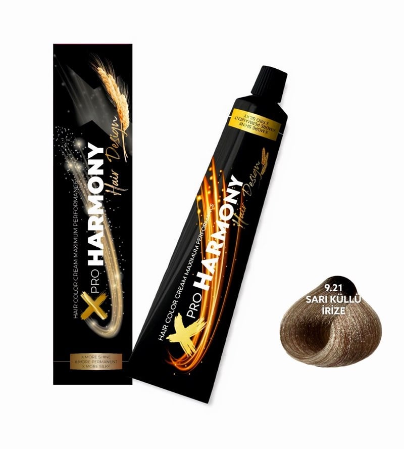 X pro HARMONY SAÇ BOYASI 9.21 SARI KÜLLÜ İRİZE