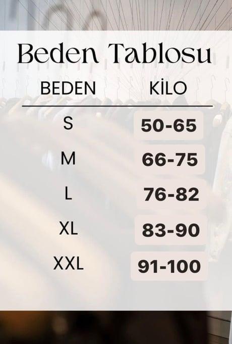 Beyaz Desenli Polo Yaka Pamuk Triko Kazak