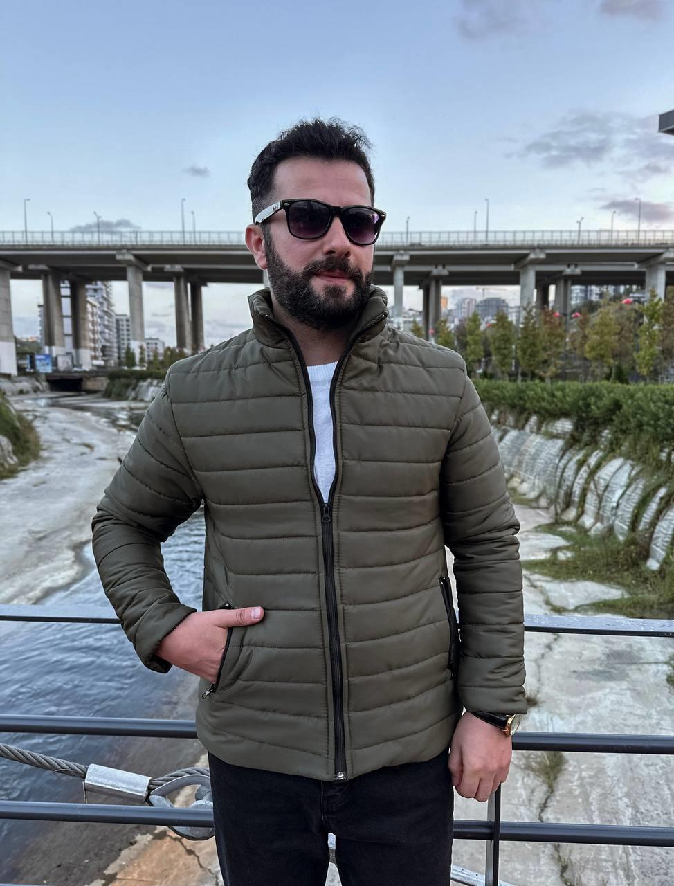 Haki Şişme Mont 