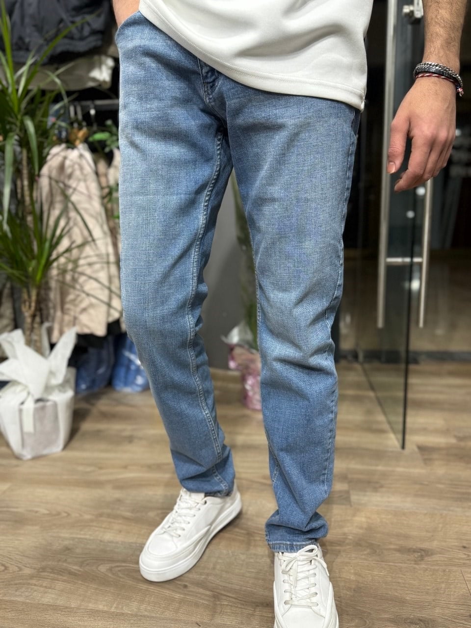 Regular Jean Açık Mavi