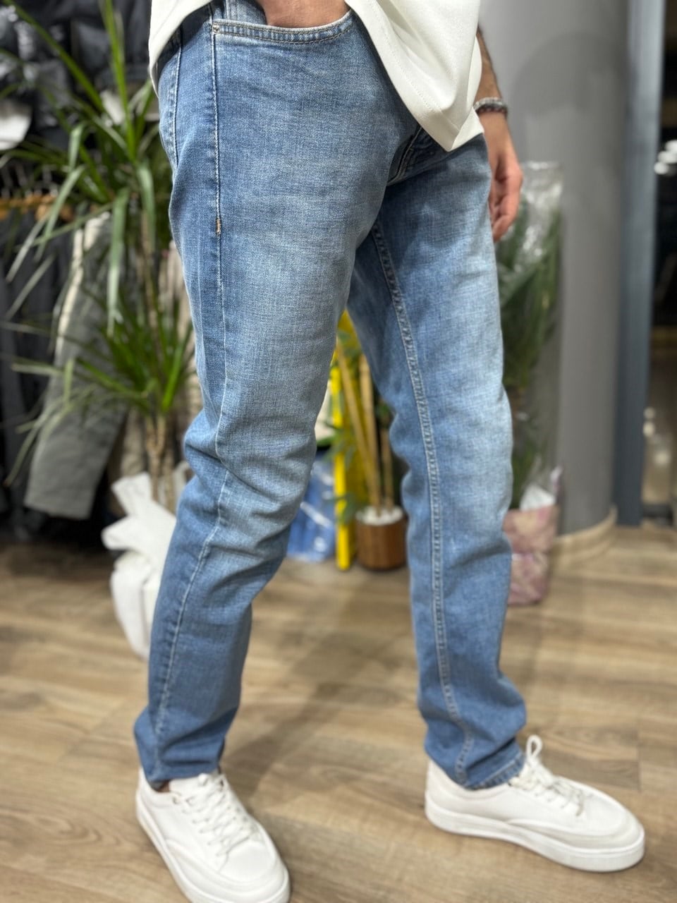 Regular Jean Açık Mavi