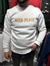 Beyaz üç iplik şardonlu sweatshirt