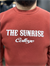 Kırmızı 3 İplik Şardonlu Baskılı Sweatshirt