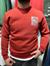 Kırmızı 3 İplik Şardonlu Baskılı Sweatshirt