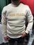 Krem üç iplik şardonlu sweatshirt