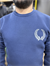 Lacivert 3 İplik Şardonlu Baskılı Sweatshirt