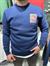 Mavi 3 İplik Şardonlu Baskılı Sweatshirt