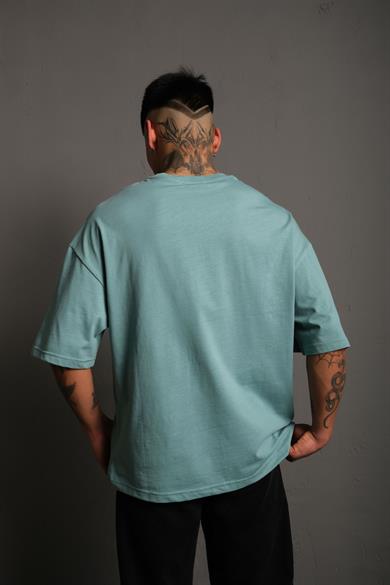 Mint Mavi Oversize Basic Tshirt