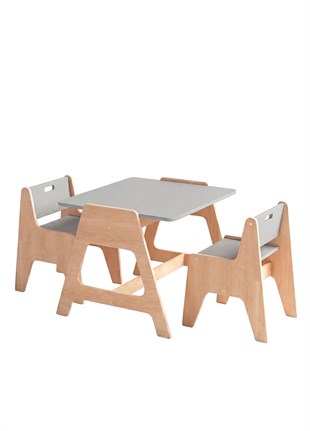 Cotable Masa Takımı Gri