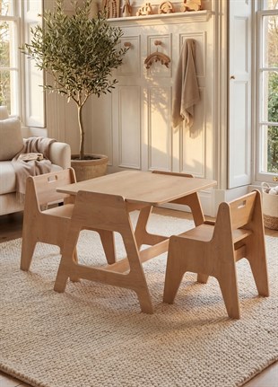 Cotable Masa Takımı Naturel