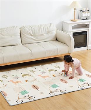 Cream Dream Katlanabilir Oyun Matı 200X180X1,5 CM