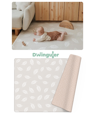 Dwinguler Latte Palm & Plumas Premium Oyun Matı
