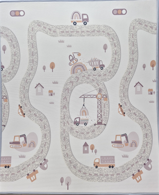 Rollmat Pastel Friends Köpük Oyun Matı PF003OLT120