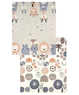 Rollmat Pastel Friends Köpük Oyun Matı (1 CM)