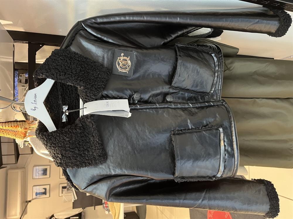 DİOR SİYAH KISA KABAN