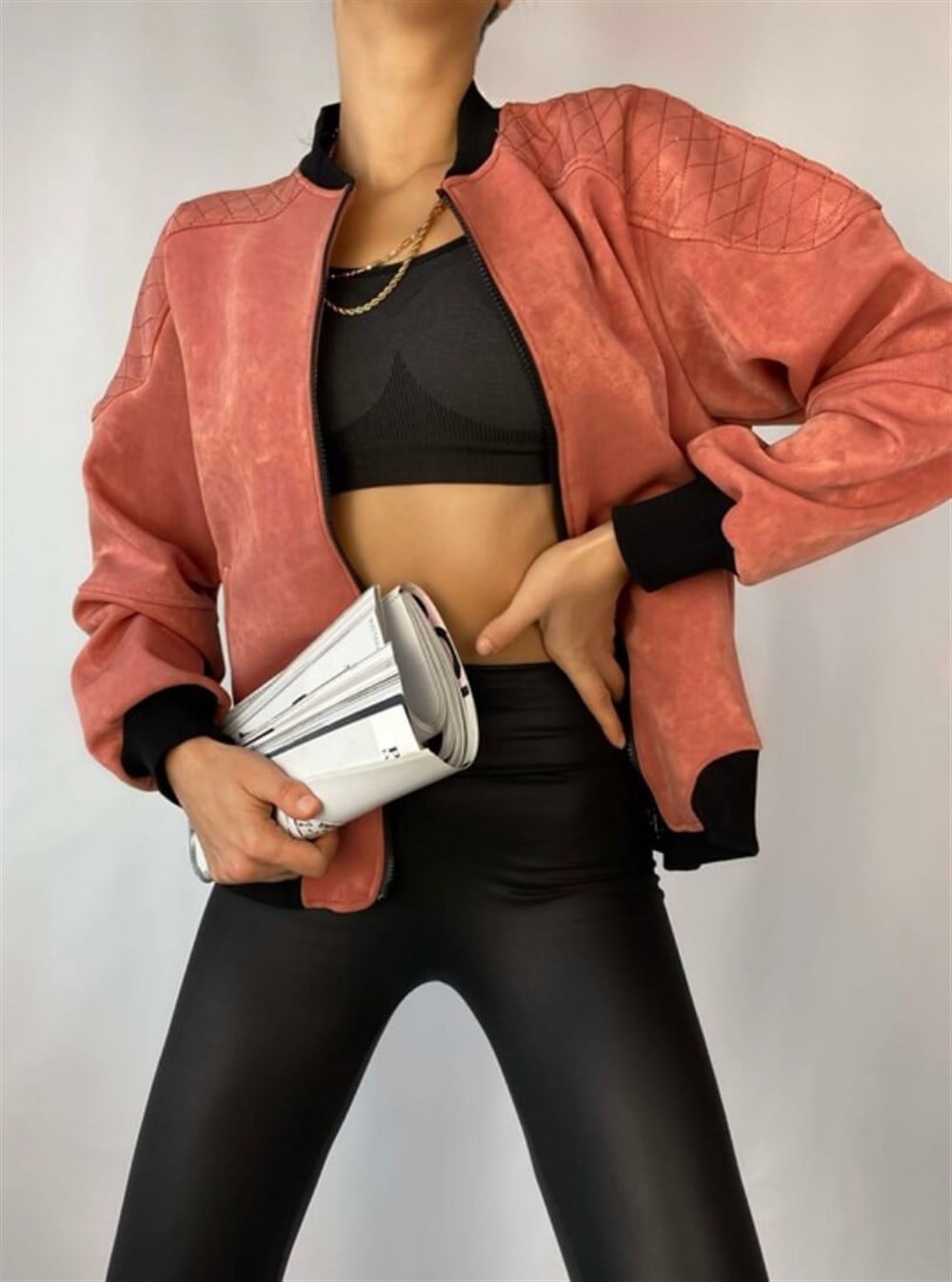 Kiremit Bomber Ceket