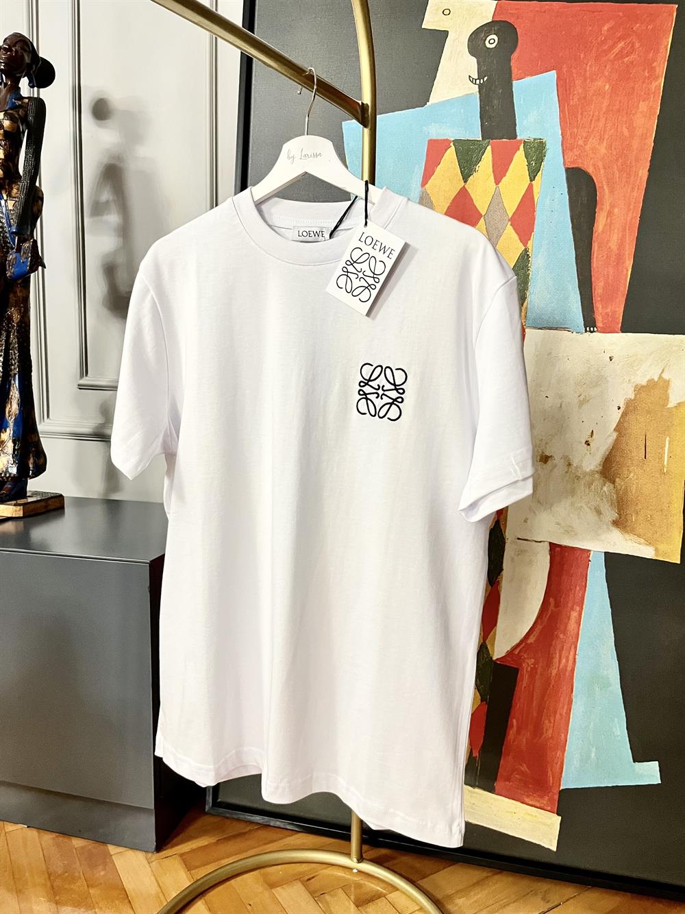 Loewe unisex beyaz tshirt 