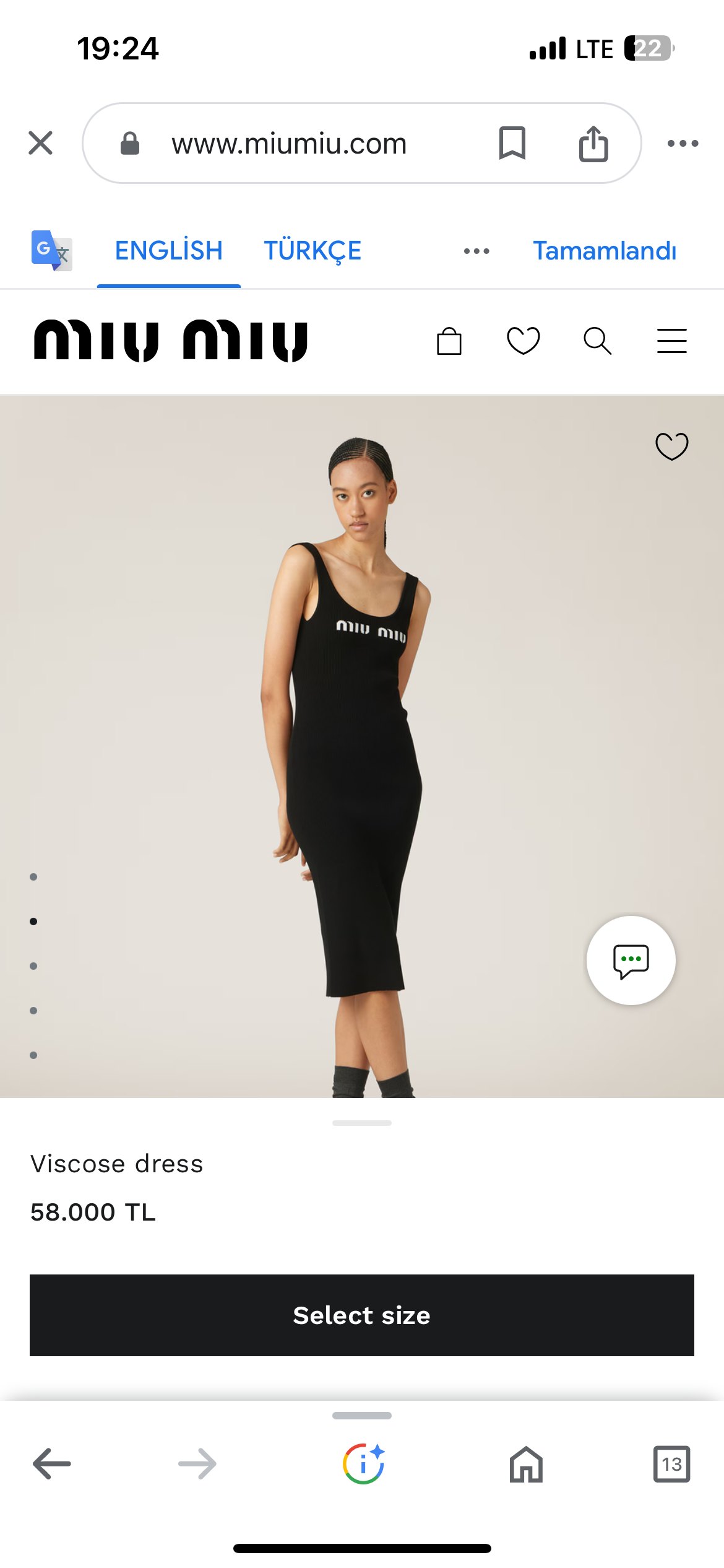 YENİ SEZON MİU ELBİSE 