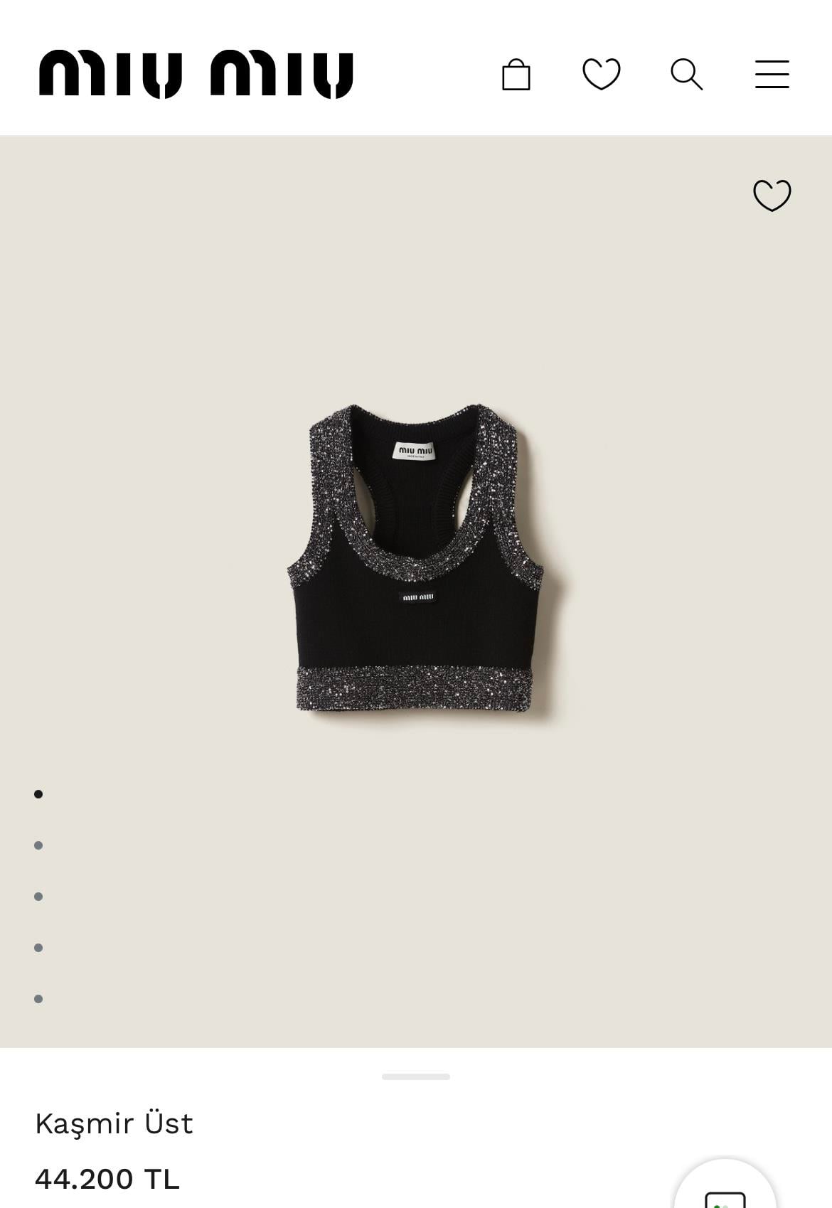 YENİ SEZON MİU SİMLİ SİYAH CROP TOP