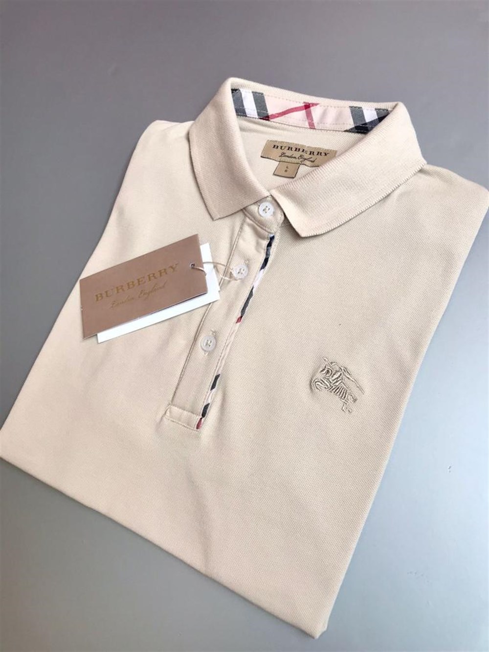 Bek burberry logolu tshirt 