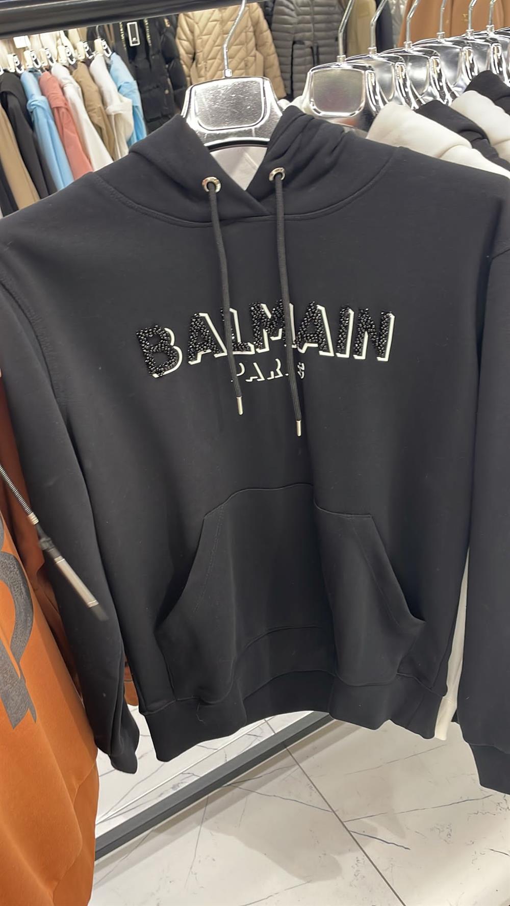 Blmn siyah hoodie