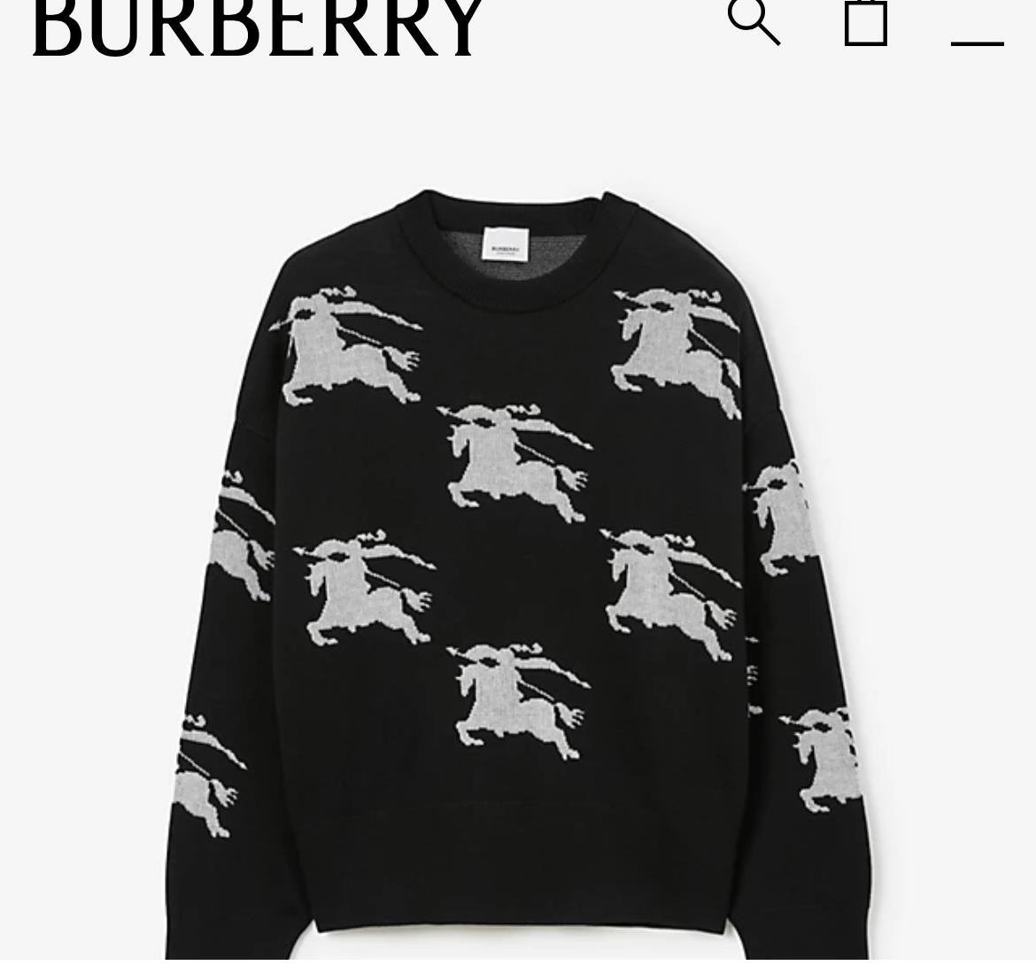 Burrbry siyah kazak