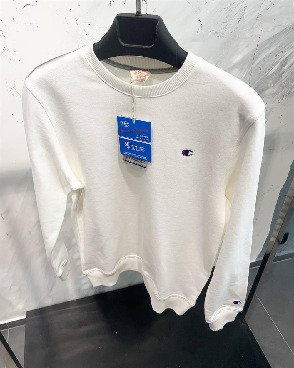 CHAMPİON BEYAZ SWEATSHİRT 