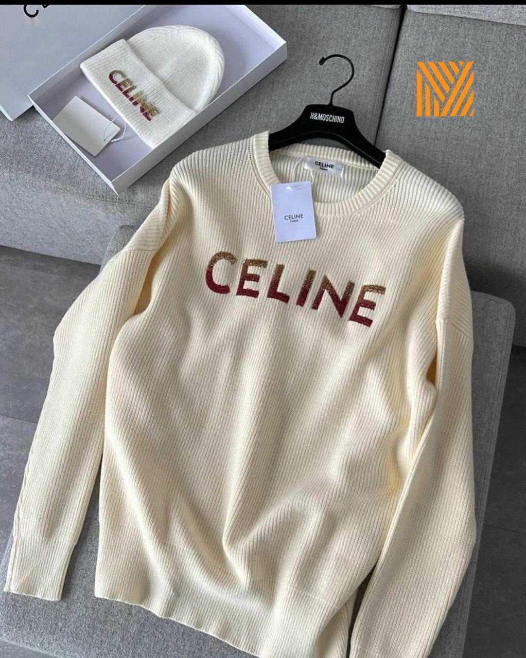 CLNE BEYAZ TRİKO KAZAK 