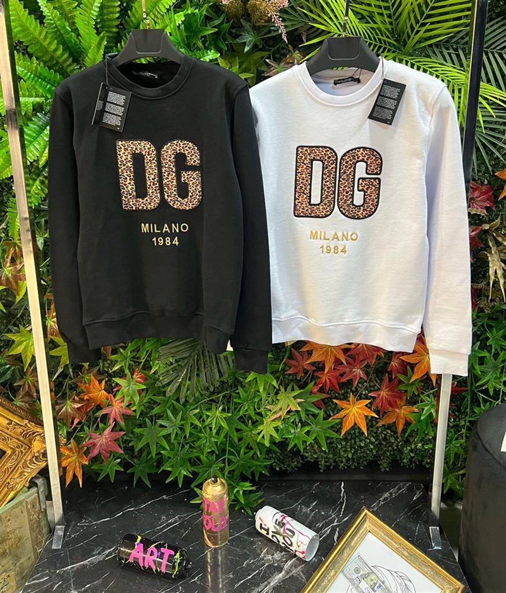DG SİYAH SWEATSHİRT 