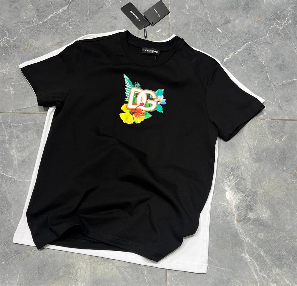 DG unisex siyah tshirt 