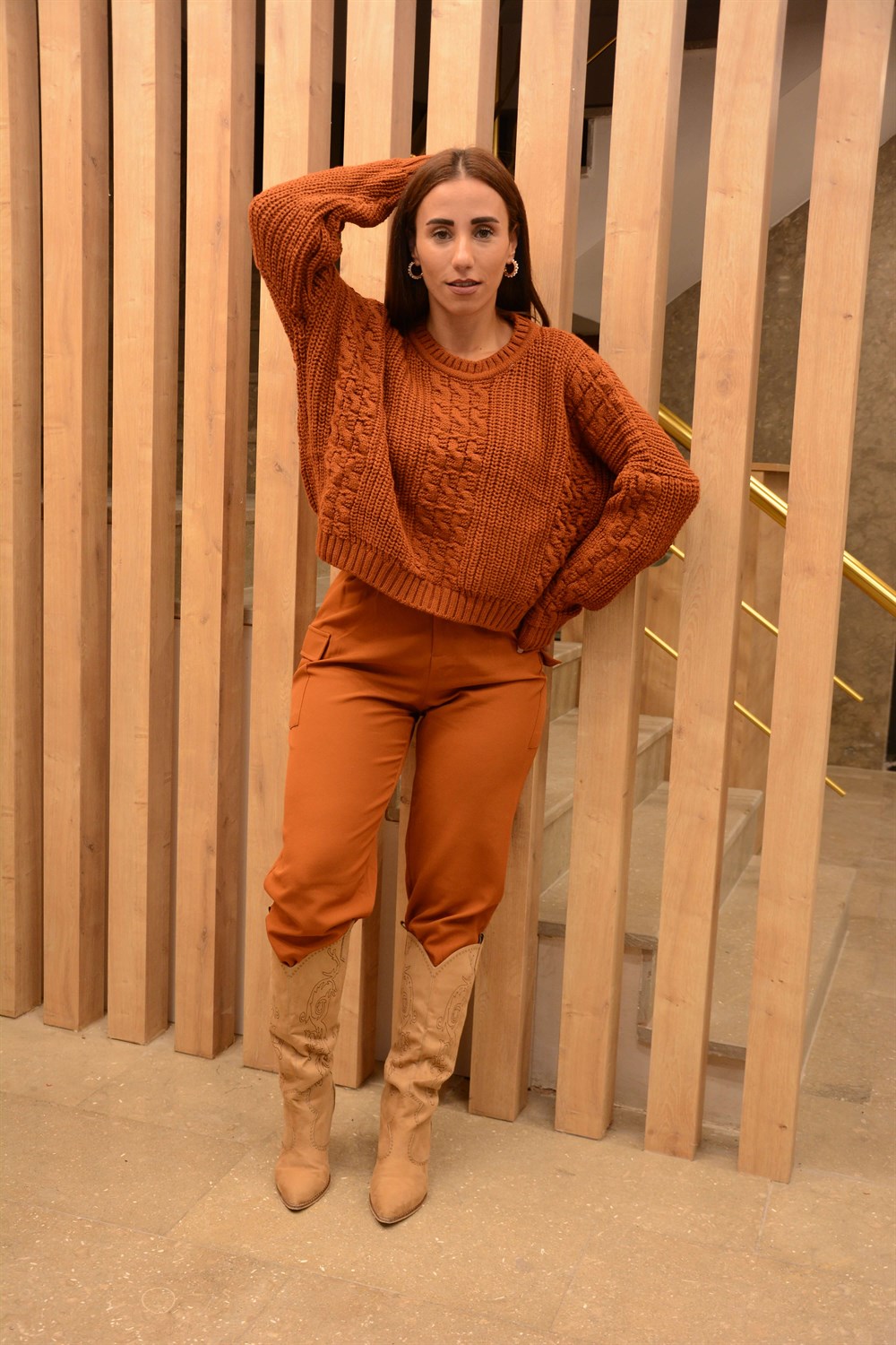 Hardal Kargo Pantolon