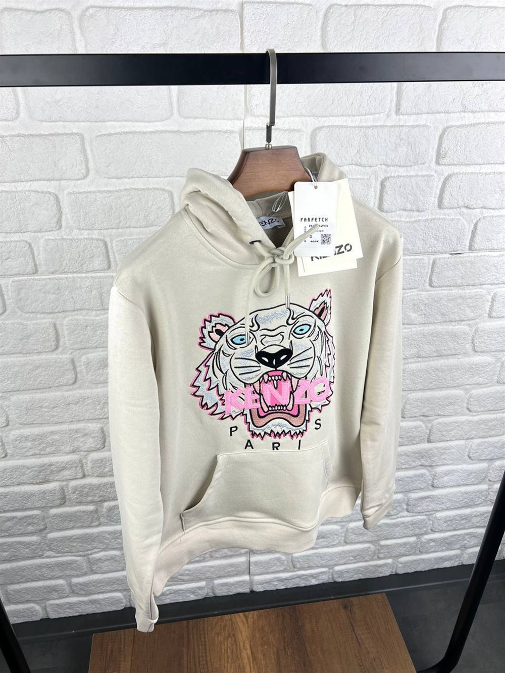 KENZO KREM SWEATSHİRT 