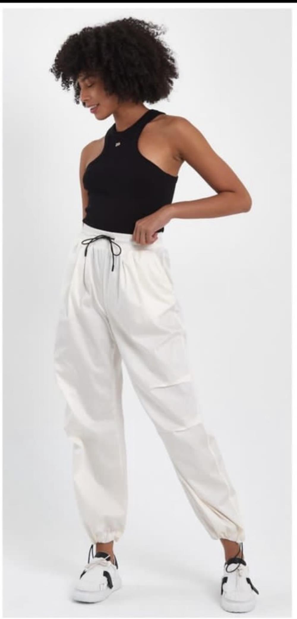 Loewe beyaz kargo pantolon 