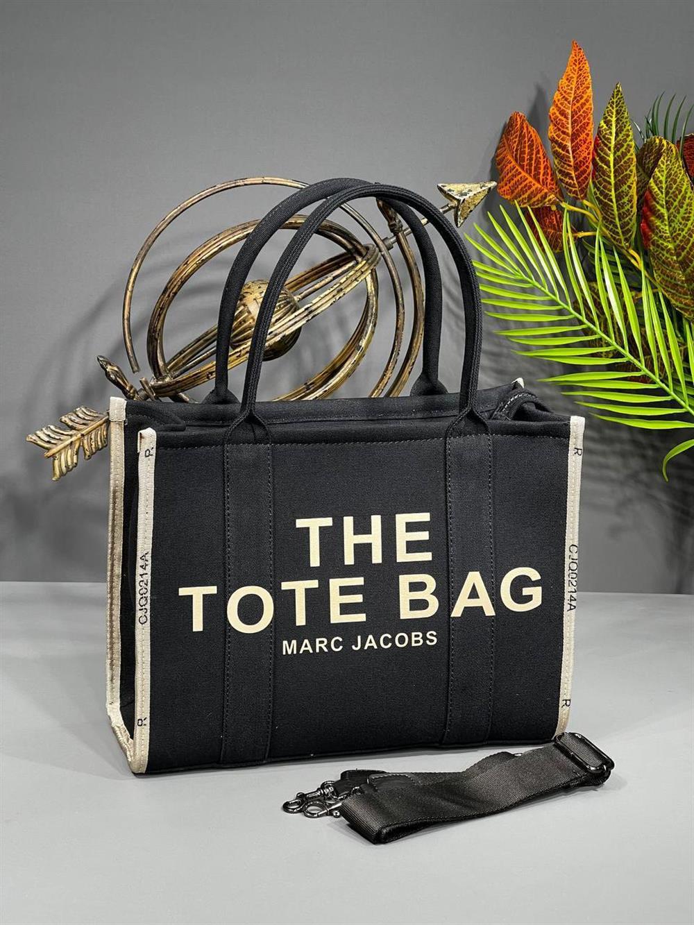 MARC JACOBS JACQUARD MEDİUM CANVAS SİYAH