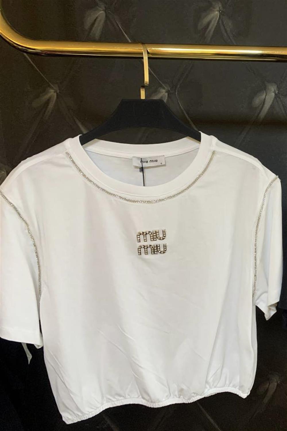 MİU MİU BEYAZ TSHİRT 